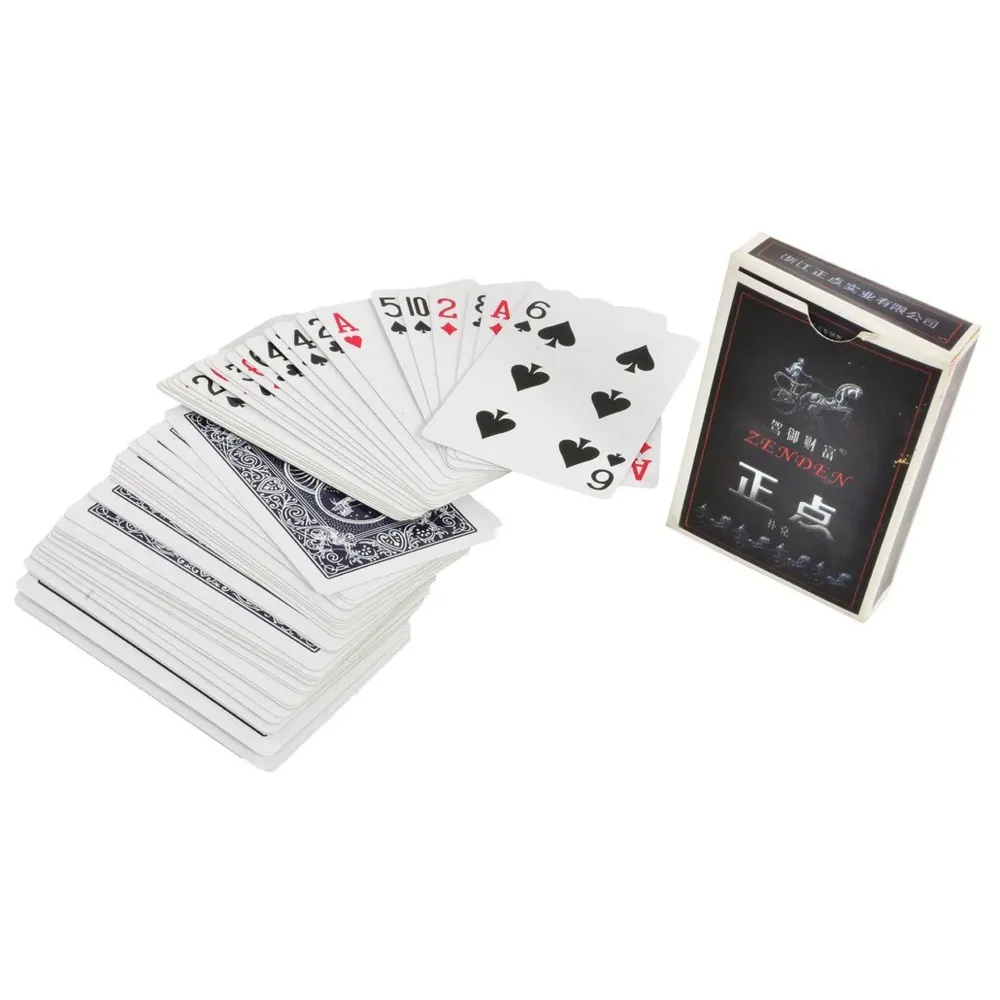Premium Magic Playing cards with card suit and number written discreetly on the back of the card . NO NEED to count, The trick will be revealed after purchase , Great for playing Poker and Flush ,