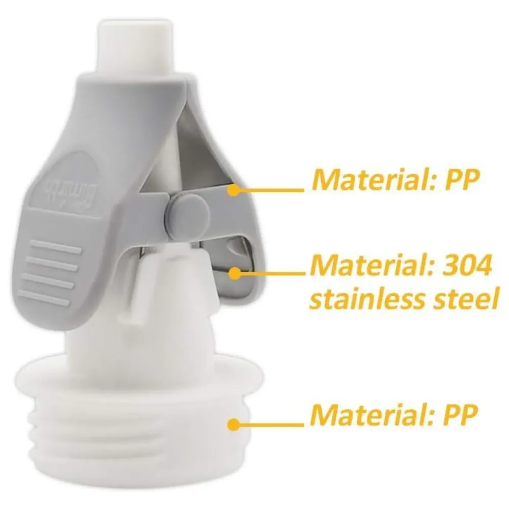 Baby Breastmilk Storage Bag Adapters, Compatible with Wide Neck Flange, Works with Most Bags Pump Directly into Storage Bags Safe PP Material BPA Free. - 7