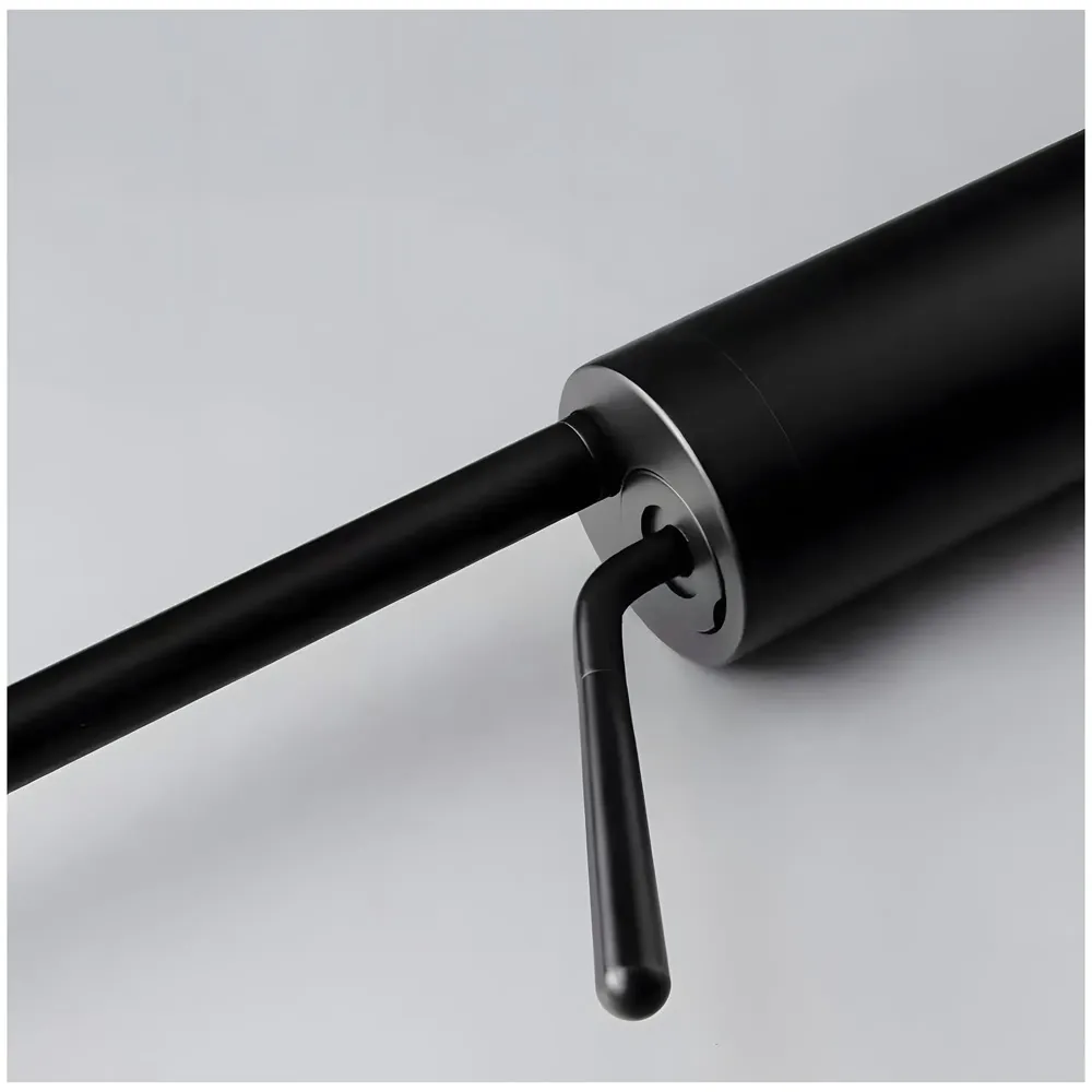 Black Drop Mixer Hot and Cold Basin Tap Faucet Sink Mixer Black Colour Tall Body for Basin Tap Faucet Bathroom Kitchen - 43 Cm Height