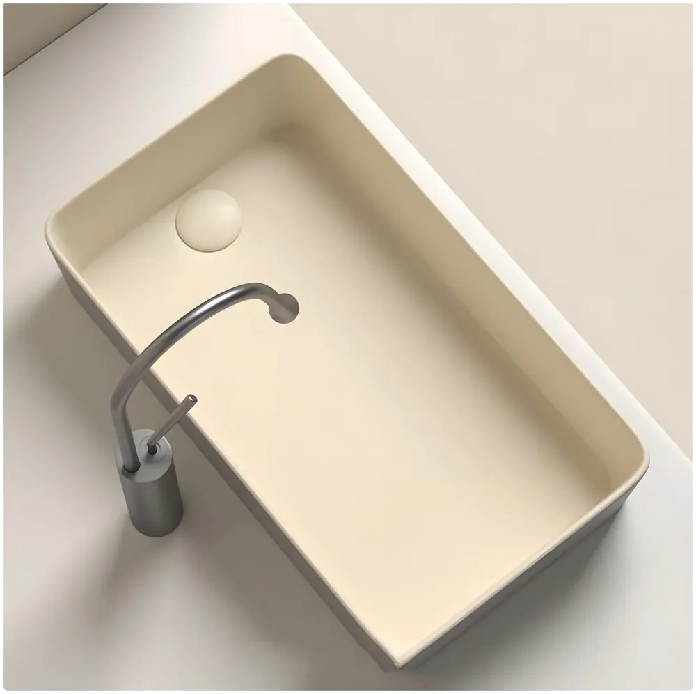 Dark Grey Mixer Hot and Cold Basin Tap Faucet Sink Mixer Dark Grey Colour Tall Body for Basin Tap Faucet Bathroom Kitchen - 43 Cm Height