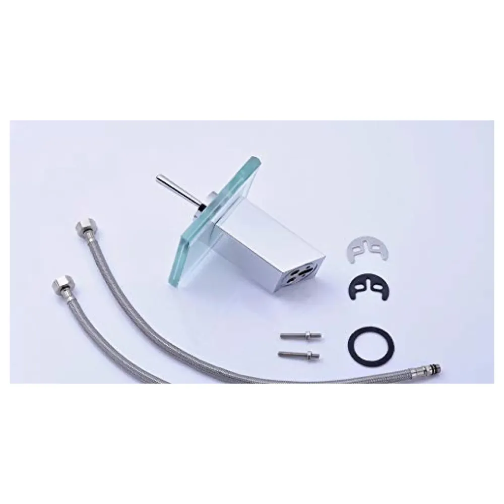 Copper 90 degrees Bathroom Faucet, Multicolour, Ceramic finish