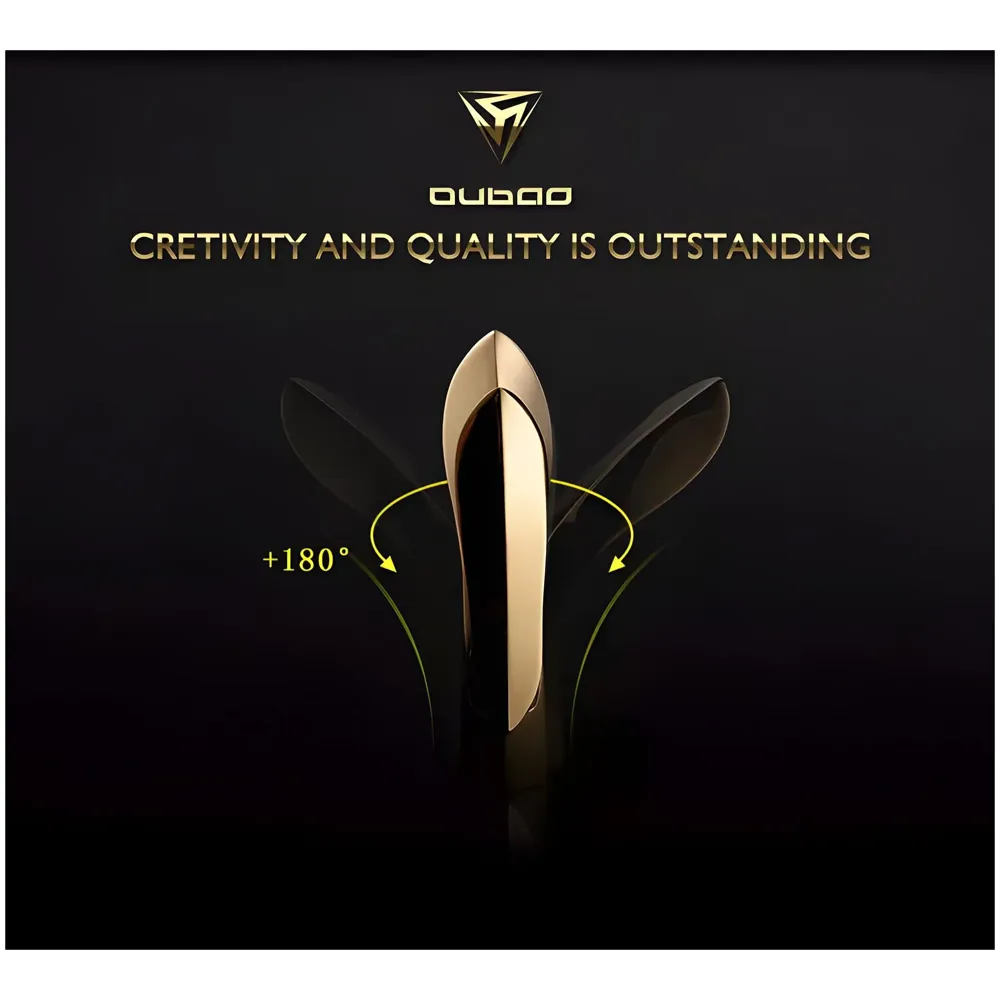 Gold Basin Tap Faucet Mixer for Bathroom Toilet Wash Basins Hot and Cold Water (Without pop-up) (Golden Leaf) 18.5 cm Height - 8