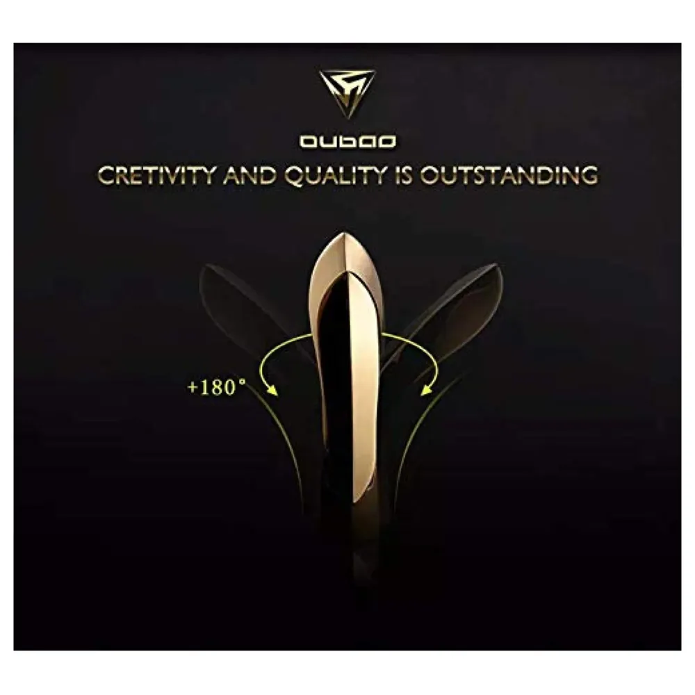 Gold Basin Tap Faucet Mixer for Bathroom Toilet Wash Basins Hot and Cold Water (Without pop-up) (Golden Leaf) 18.5 cm Height