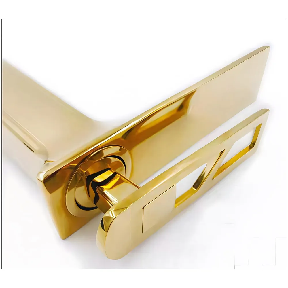 Gold Faucet Tap Mixer Hot and Cold Water Heavy Single Lever Basin Mixer 12 inches with Connector Pipes and Ceramic Cartridge for Bathroom Wash Basins - 30cm x 17 cm Golden