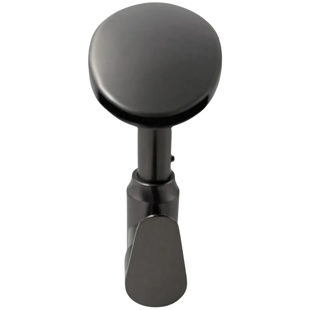 Waterfall Dark Grey Faucet Tap Mixer Hot and Cold Heavy Single Lever Basin Mixer 360 Degree Rotating Spout and Ceramic Cartridge for Bathroom Wash Basins 20 CM X 17 CM