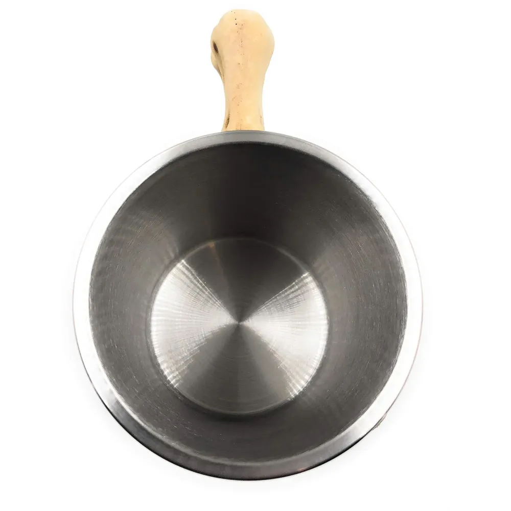 3D Skull Mug Stainless Steel 301-400ml Coffee Tea Cup (Skull Bone)