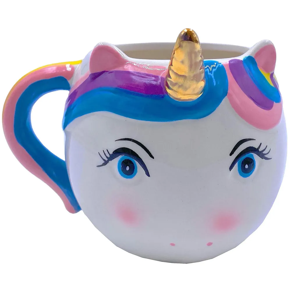 Ceramic Coffee Mug - Multicolour, 350Ml