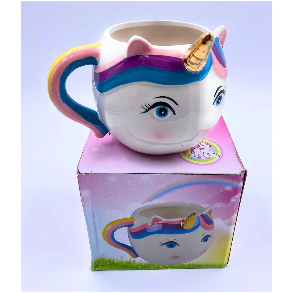 Ceramic Coffee Mug - Multicolour, 350Ml - 3