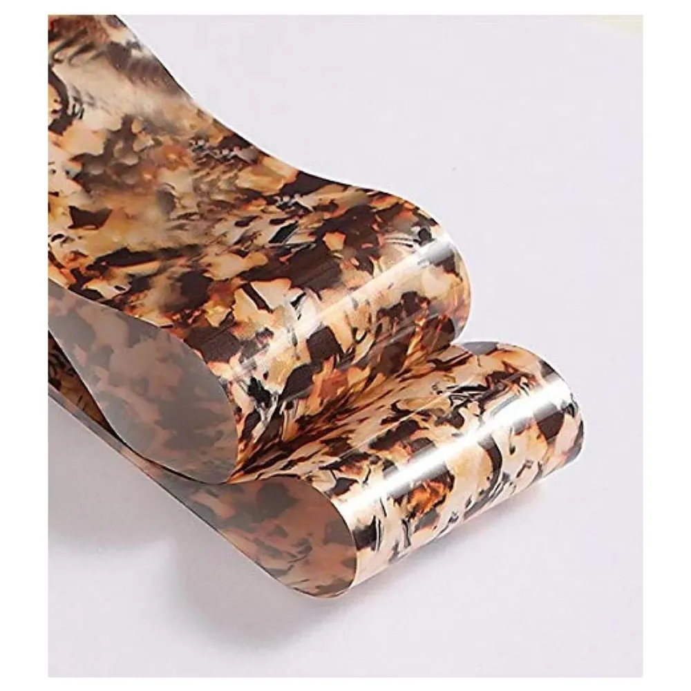 Nail foil Set For Nail Art, 10 Rolls, Easy To Use Complete Kit For Beginners.