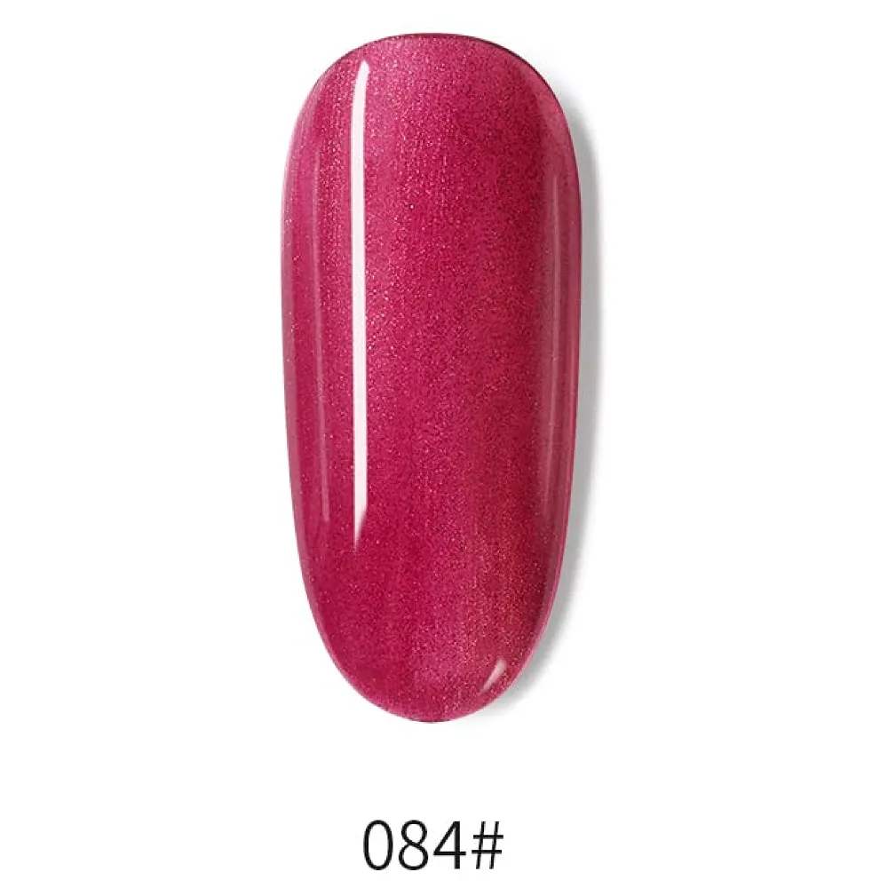 Starry Red Long-lasting UV Nail Gel Polish 1 Bottle 7.5 ML (084) Premium