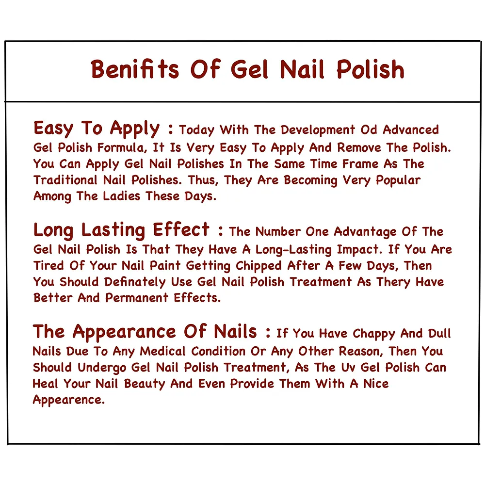 Starry Red Long-lasting UV Nail Gel Polish 1 Bottle 7.5 ML (084) Premium