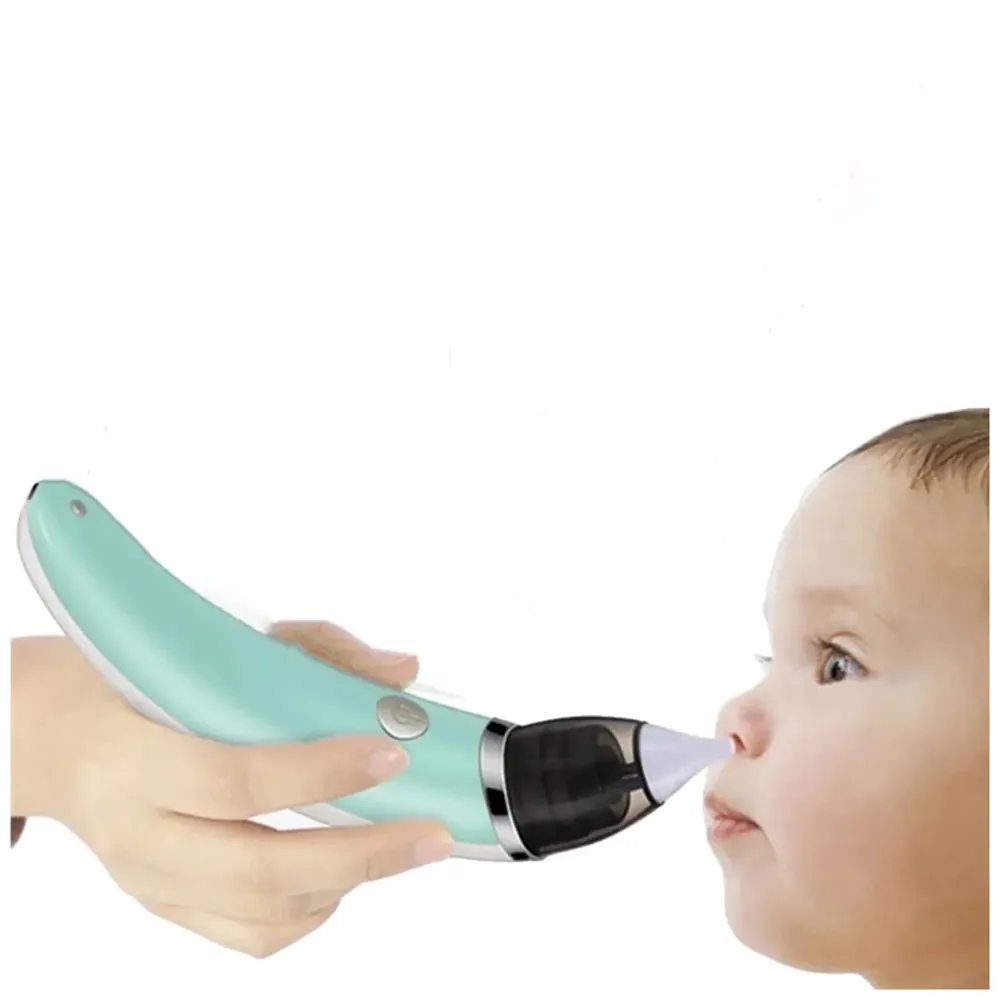 Electric Baby Nasal Aspirator Safe Baby Nose Cleaner Easy Operated Nose Sucker - Relieve Blocked Nose for Babies Infants Toddlers Portable