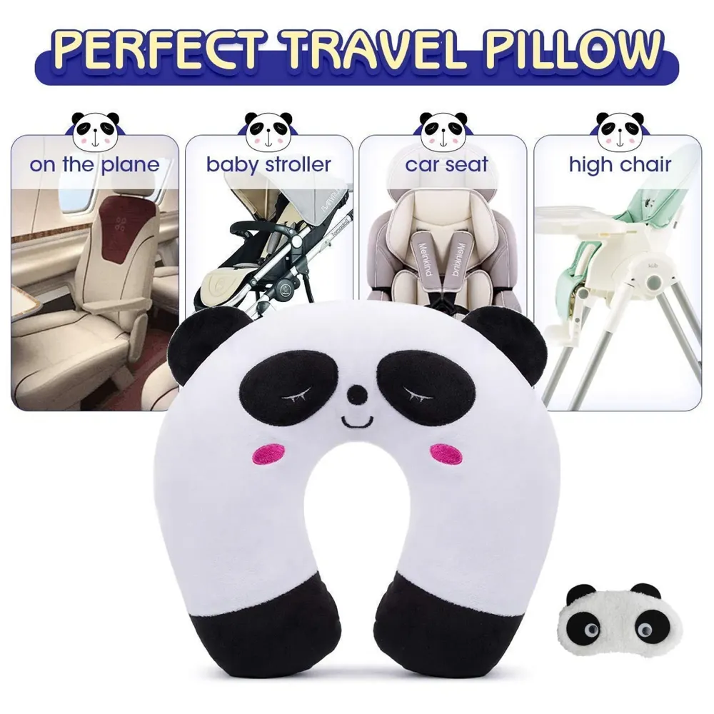 Velvet Neck Pillow (Set of 3) (neck pillow)