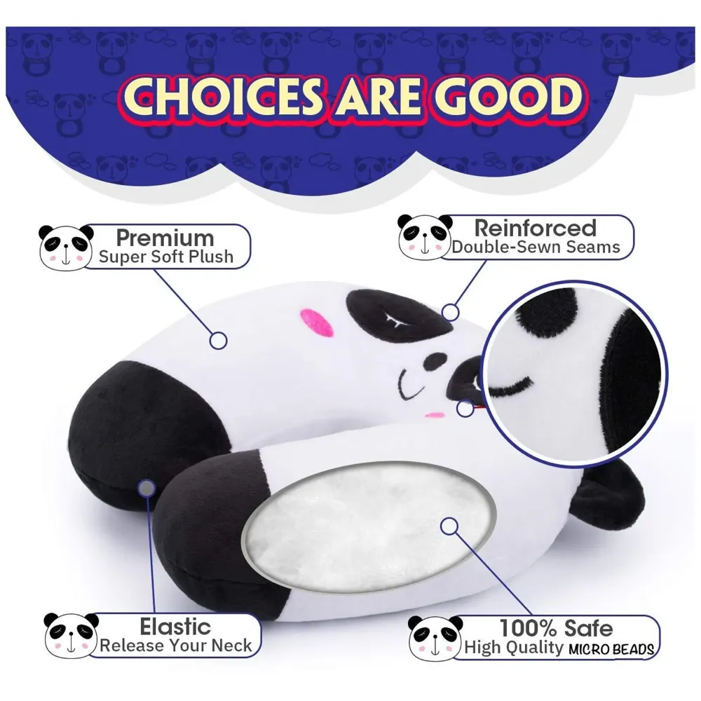 Velvet Neck Pillow (Set of 3) (neck pillow)