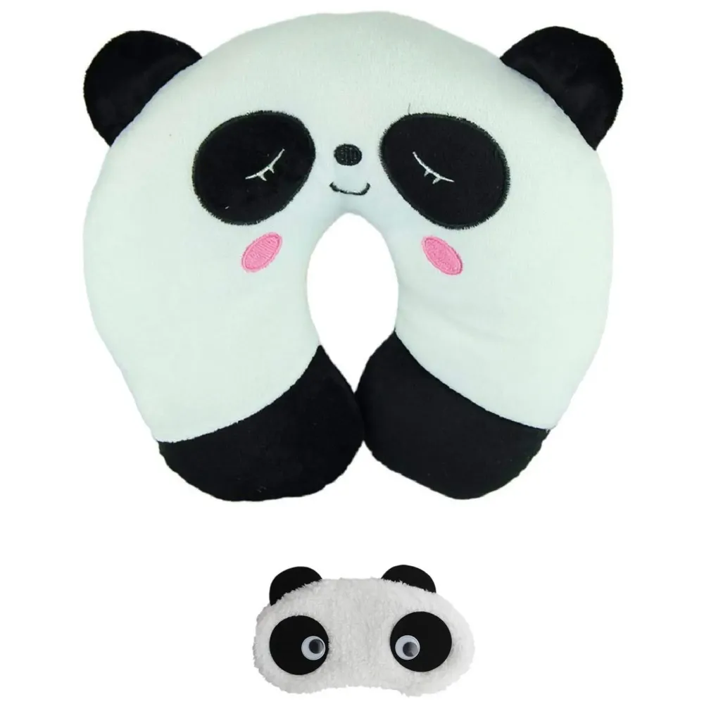 Velvet Neck Pillow (Set of 3) (neck pillow)