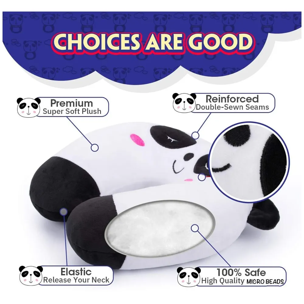 Velvet Neck Pillow (Set of 3) (neck pillow)