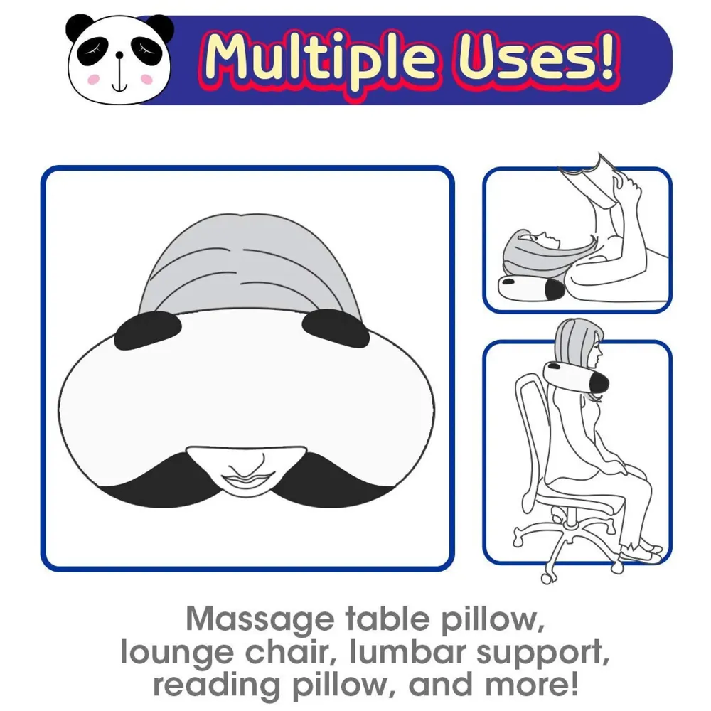 Velvet Neck Pillow (Set of 3) (neck pillow)