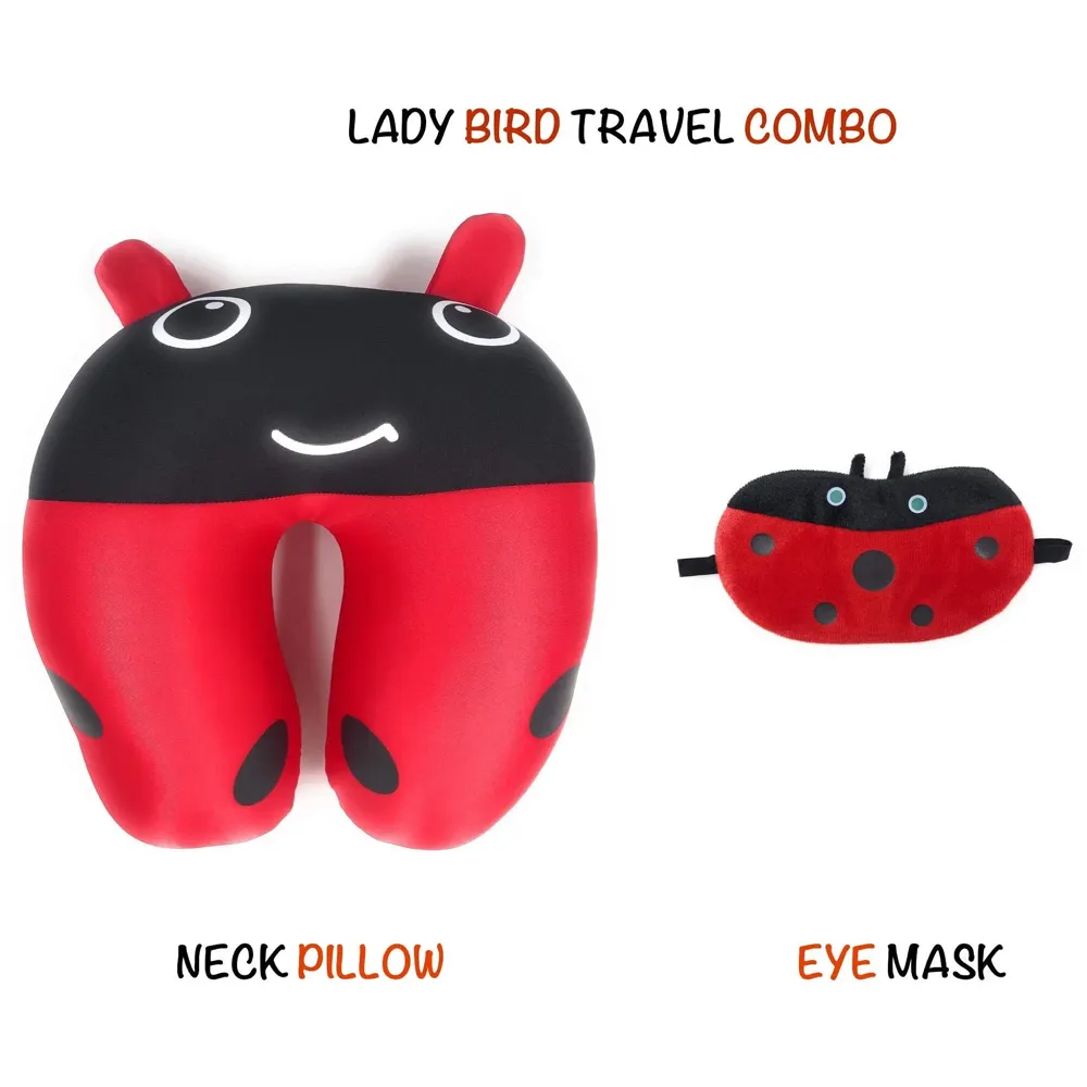 Velvet Neck Pillow (Set of 3) (neck pillow)