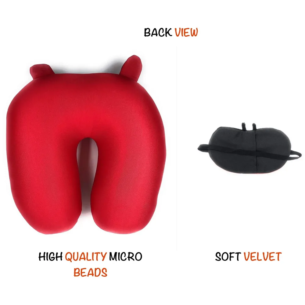 Velvet Neck Pillow (Set of 3) (neck pillow)