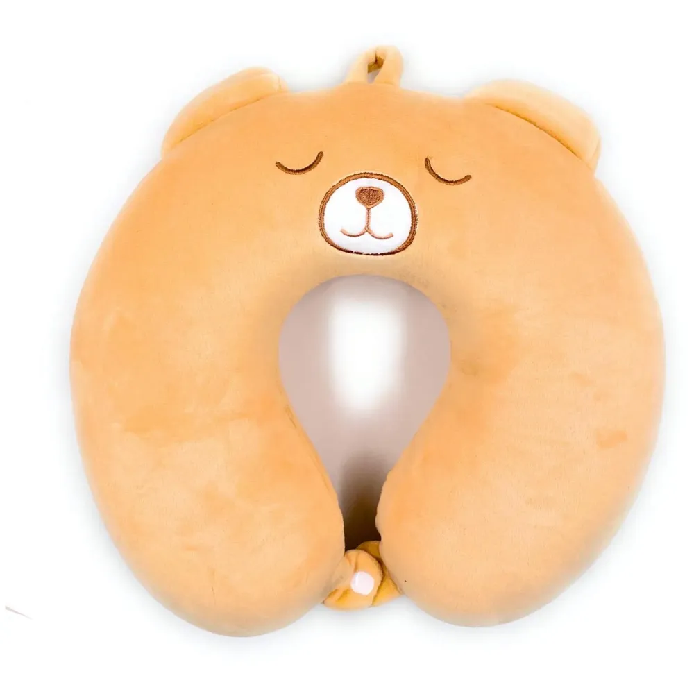 Velvet Neck Pillow (Set of 3) (Multicolored_neck pillow) - 3