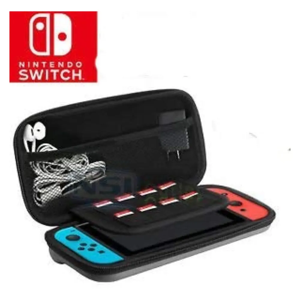 Water Resistant Cases, Travel Carrying Pouch Holder Protective Storage Bag for Nintendo Switch Gaming Console and Joy-Cons.