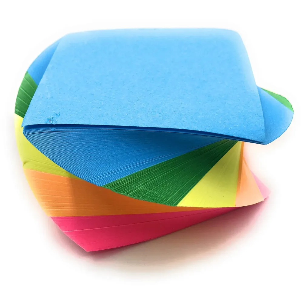 Pop up Memo Spiral Notes Pad 3 in x 3 in, 5 Candy Colour Easy Post Notes 500 Sheets Total - 6