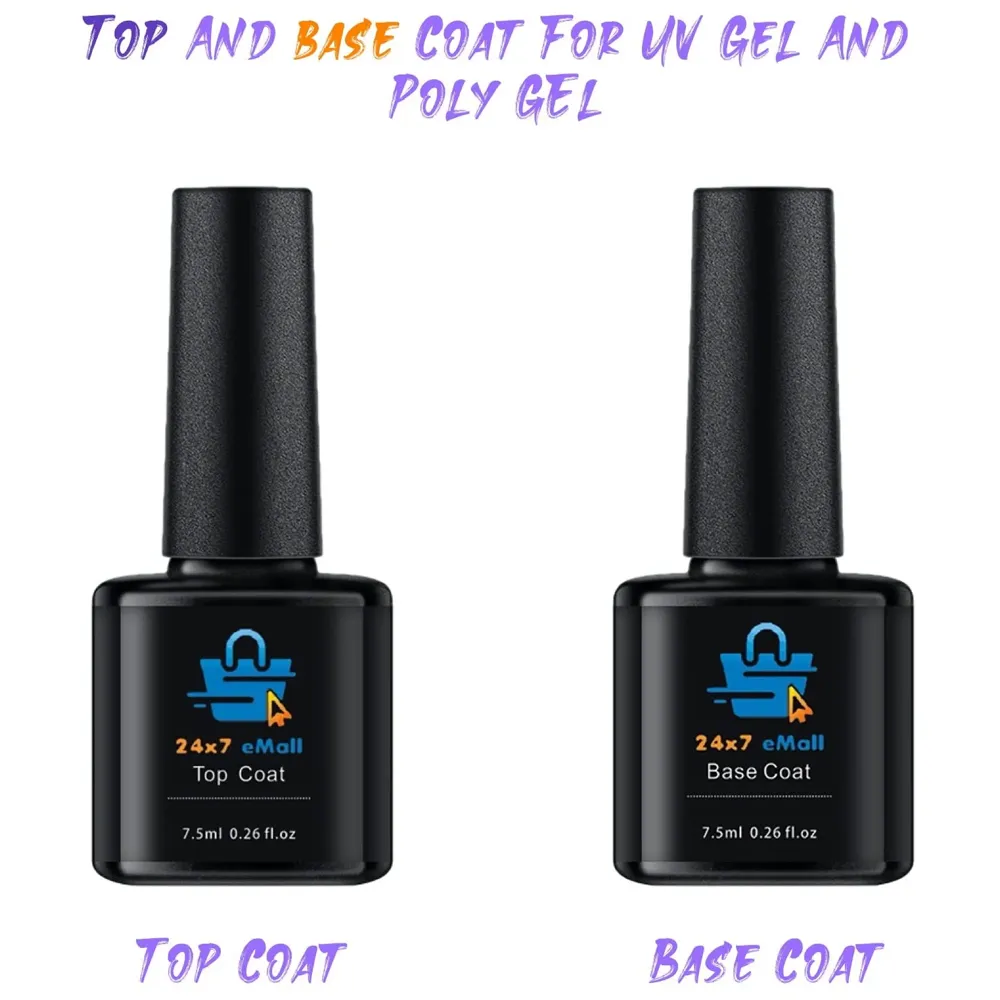 UV Nail Gel Top And Base - 2