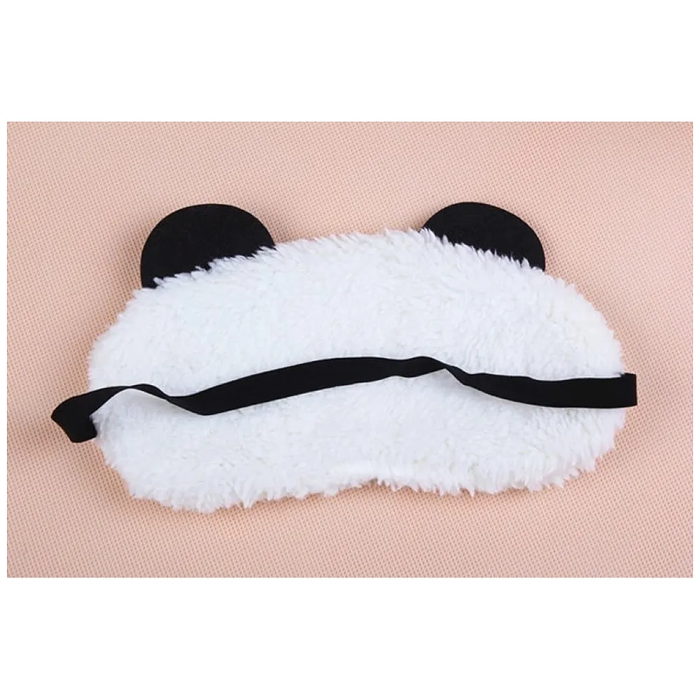 Panda cute Eye shade, Eyepad, Eye mask For sleeping, Animal Soft Eye Shade (Panda Eyes Set OF 2)