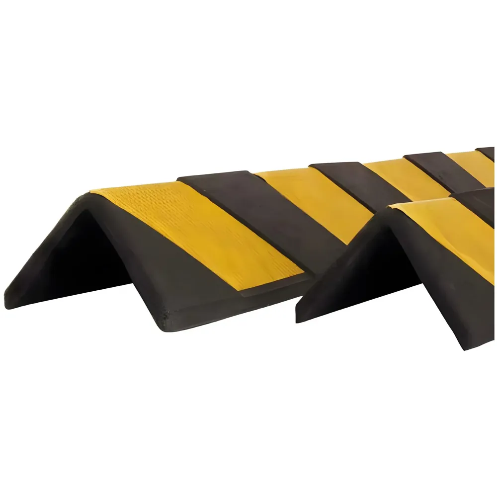 4 Pcs Corner Parking Guard Rubber Durable 800 Mm - Protects Cars From Scratches And Bumps, Heavy-Duty Wall Corner Protector For Garage And Parking Spaces, Easy Installation, High-Visibility