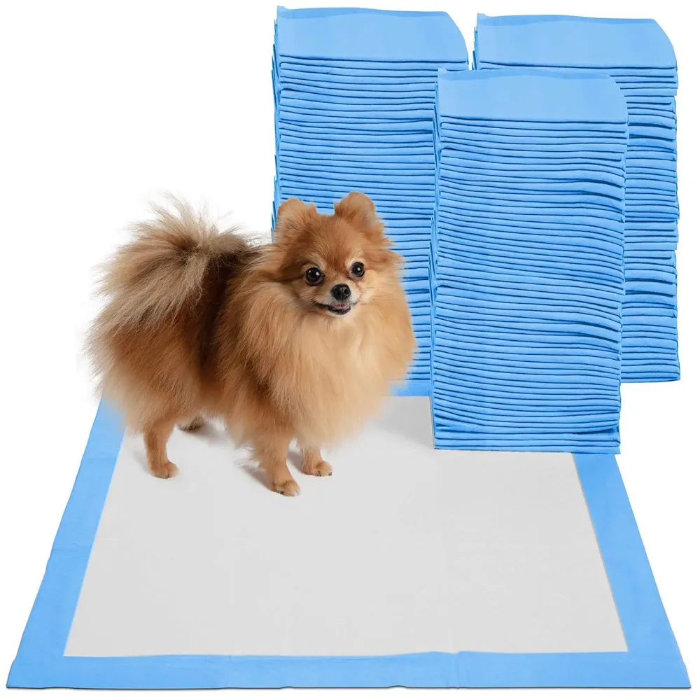 200 Pcs Dog Pee Urine Pad ~ Pee Pads Ideal for House Breaking and Potty Training (Small 33 x 45 CMS, 200)