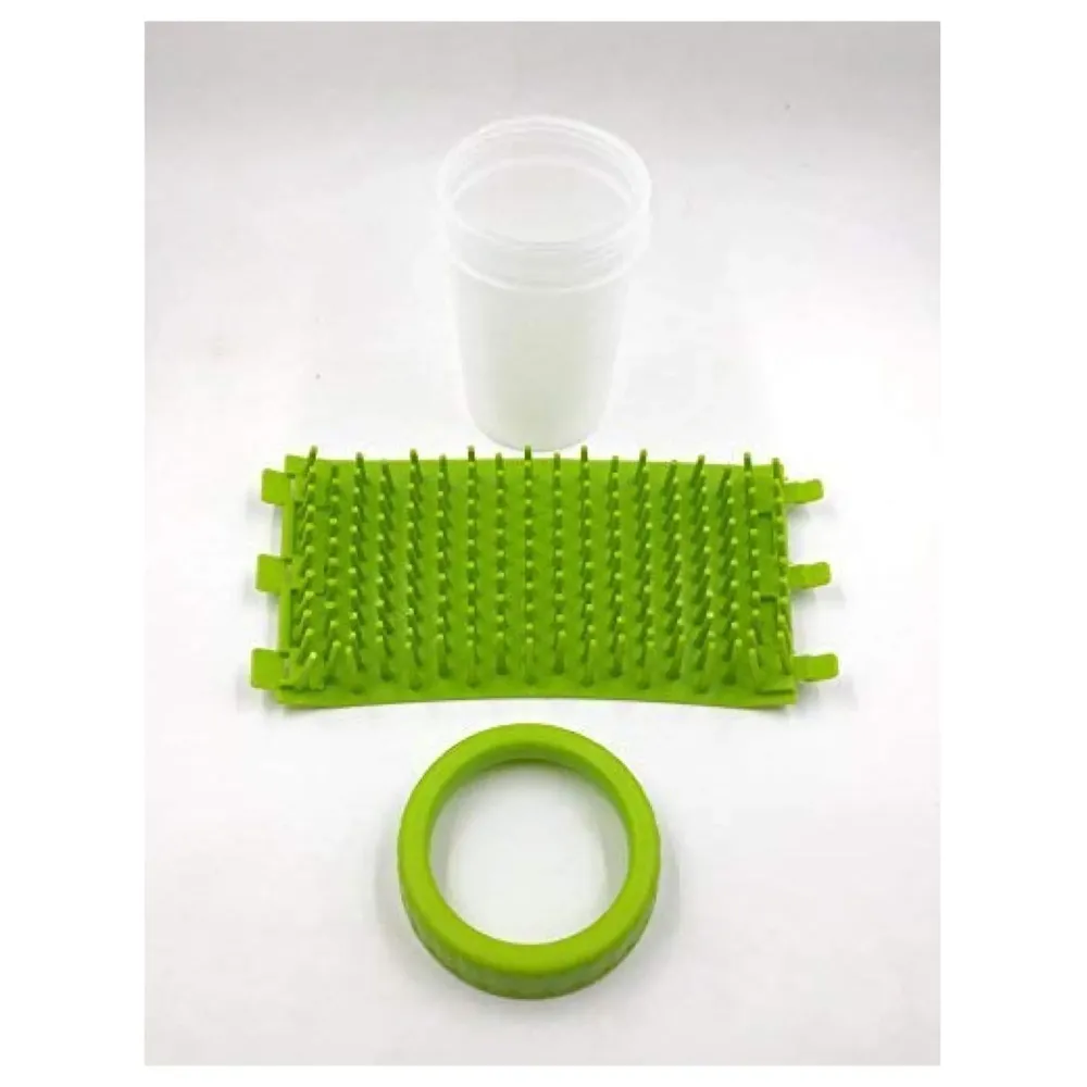 Small Breeds Portable Durable Cleaning Cup with Silicone Bristles Pet Paw Cleaner, 1 Piece - 6