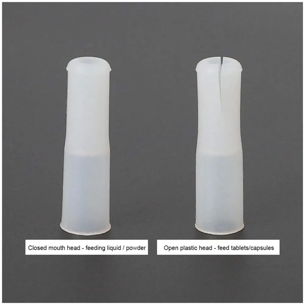 Pet Pill Dispenser, Pet Pill Tablet Shooter with Soft Silicone Tip, Medicine Feeding Dispenser Pill Pusher Water Dropper Feeding Kit for Dogs Cats Animals (Blue)