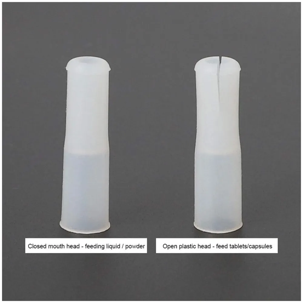 Pet Pill Dispenser, Pet Pill Tablet Shooter with Soft Silicone Tip, Medicine Feeding Dispenser Pill Pusher Water Dropper Feeding Kit for Dogs Cats Small Animals (Red)