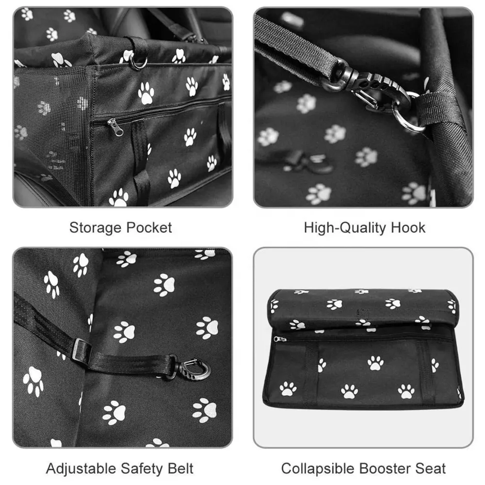 Pet Travel Carrier Pet Case for Small Pets Pet Carrier Foldable Car Seat for Pet Outdoor Pet Mat -17 in x 12 in x 16 in