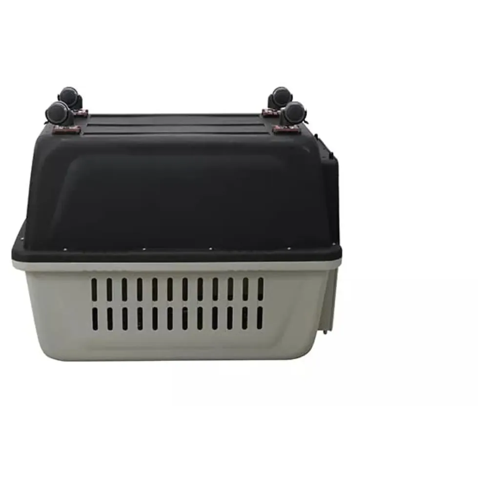 40 Inch Pet Travel Carrier Dog Cat Large with Wheels Crate Plastic Folding Collapsible Kennel Transport Box Pet Cage 40 x 29 x27 Inch