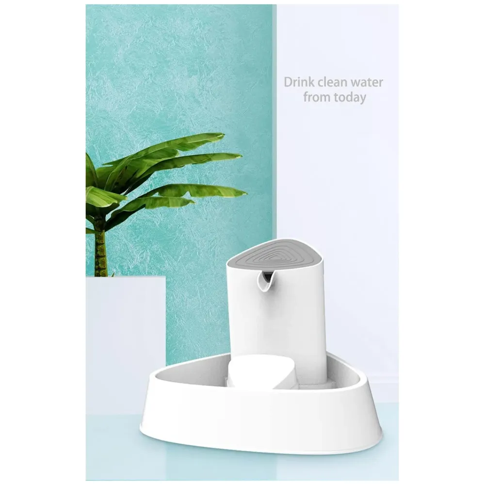 Pet Fountain Square, Automatic Cat & Dog Water Fountain with Filter, Ideal for Multiple Pets