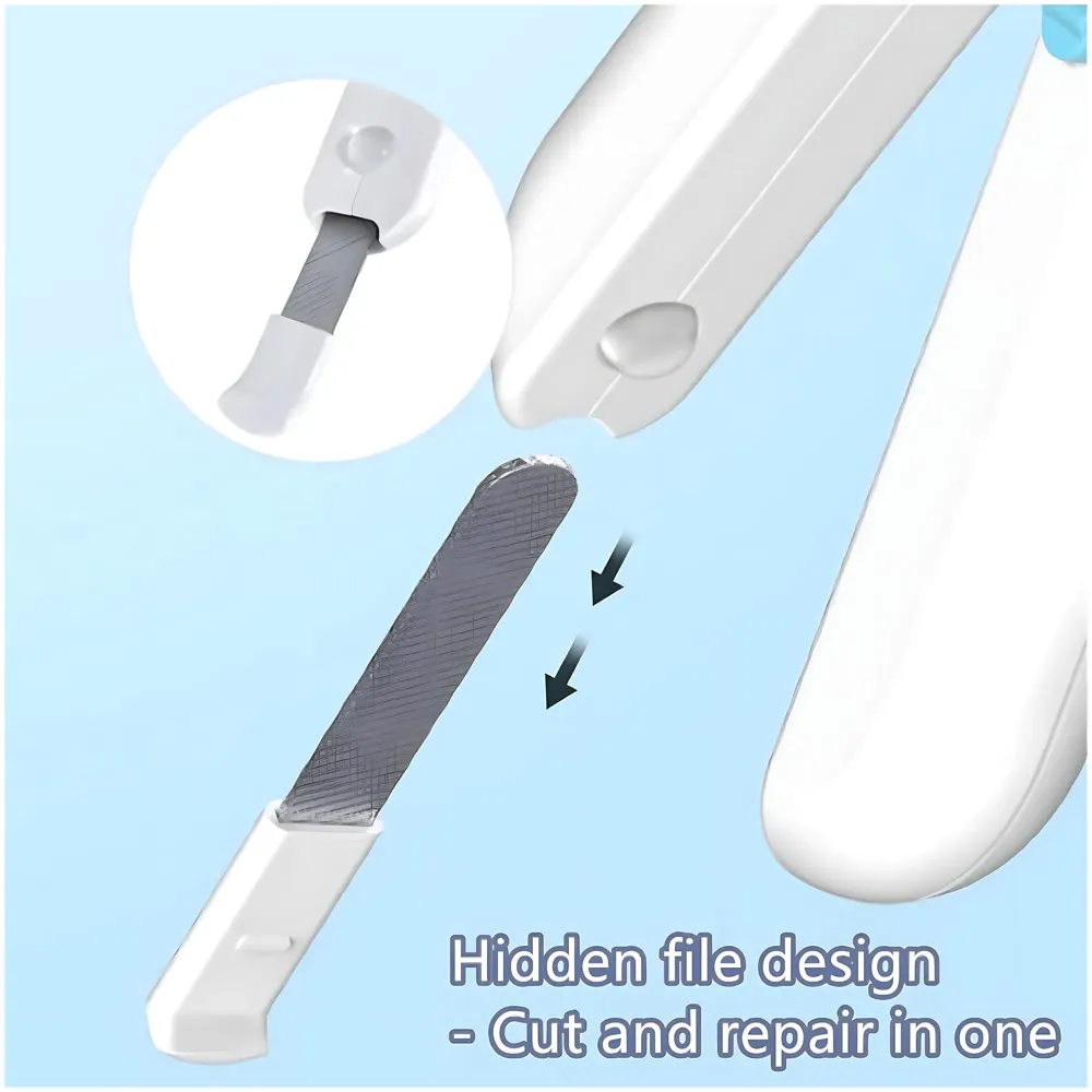 Pets Nail Trimmer, Dog and Cat Nail Cutter Clipper LED Lights for Pets Nail Grinder Filer Grooming Pet