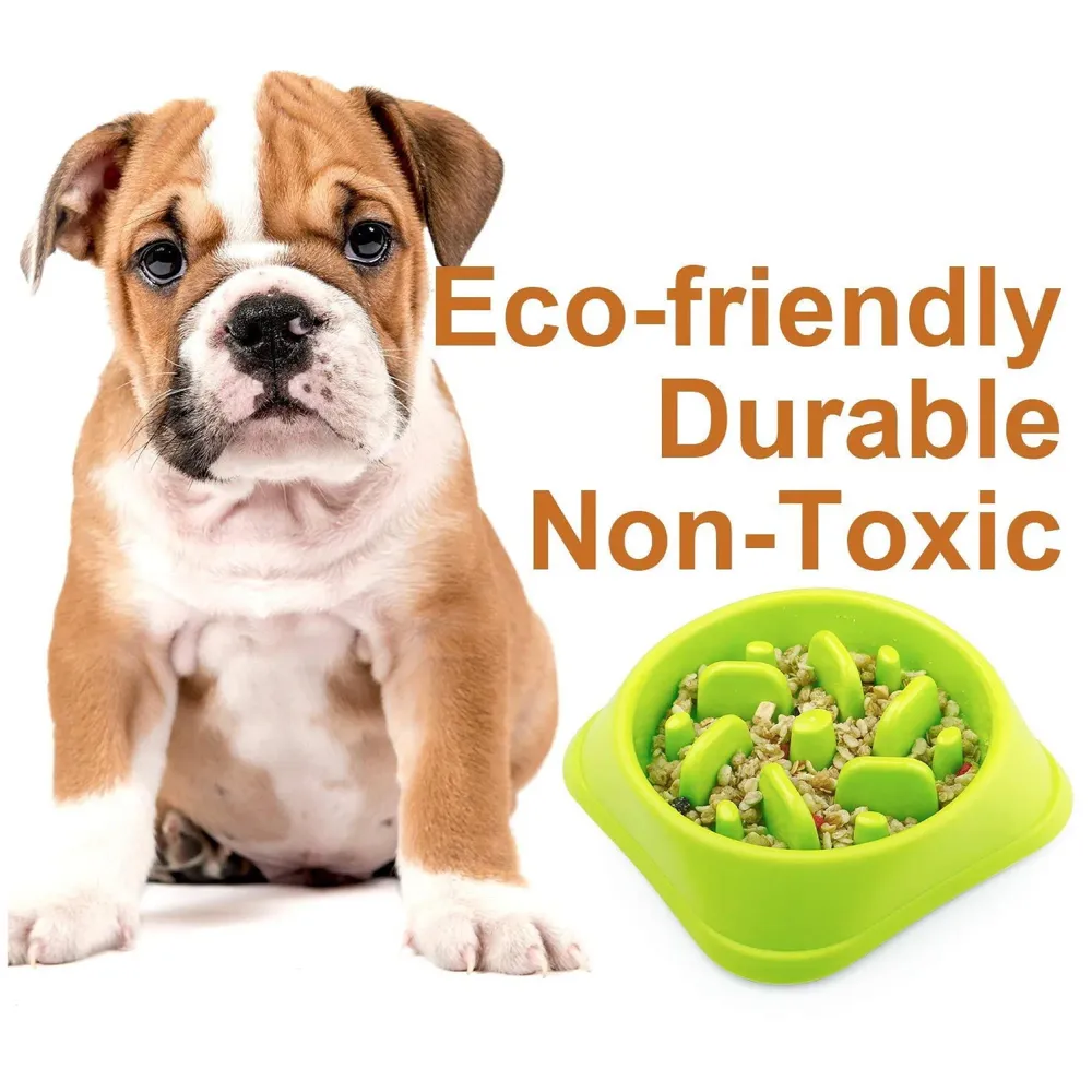 Slow Feeding Bowl for Dogs Dog Food Bowl, Cat Food for Digestion and Chewing Properly