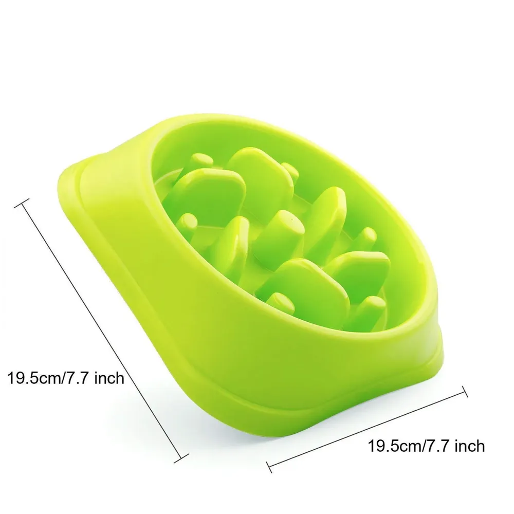 Slow Feeding Bowl for Dogs (Beige) - 4
