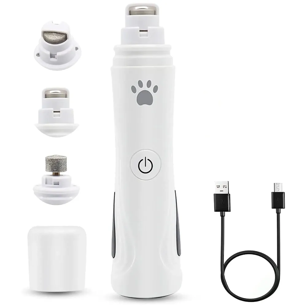 Dog Nail Grinder,Professional Nail File Pet Nail Trimmer Speed Regulation Pet Nail Grinder Electric Nail File for Large Medium Small Dogs and Cats