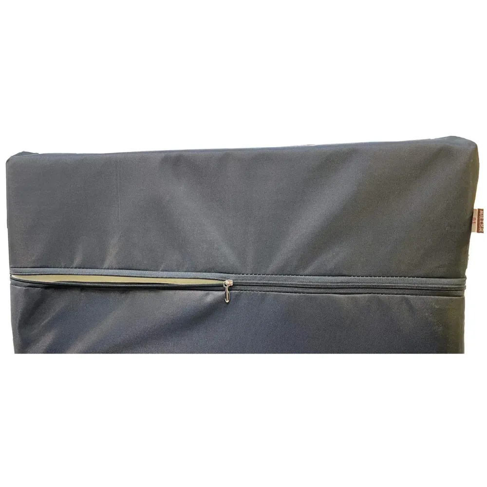 Pet Bed, Wooden Structure with Removable and Washable Mattress (Blue)