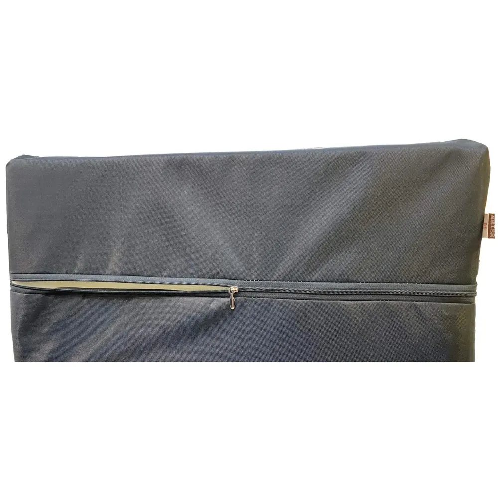 Pet Bed, Wooden Structure with Removable and Washable Mattress (Blue)