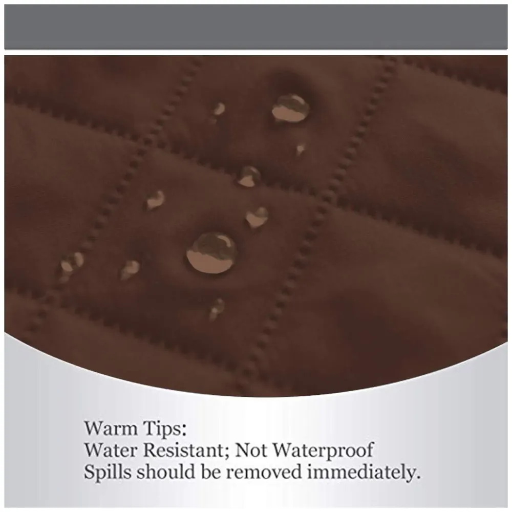 Recliner Sofa Slipcover Reversible Sofa Cover Water Resistant Couch Cover Furniture Protector with Elastic Straps for Pets Kids Children Dog Cat.