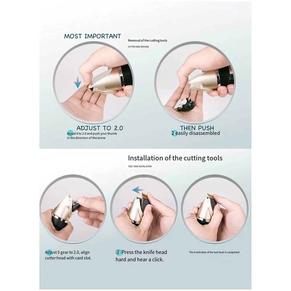 Professional Automatic Battery Powered Rechargeable Unisex Pet Hair Trimmer For Dogs And Cats (Trimmer + Extra Blade)