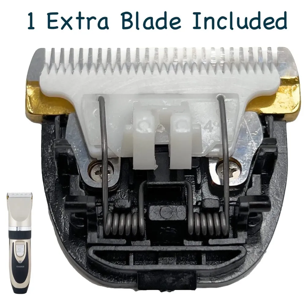 Professional Automatic Battery Powered Rechargeable Unisex Pet Hair Trimmer For Dogs And Cats (Trimmer + Extra Blade)