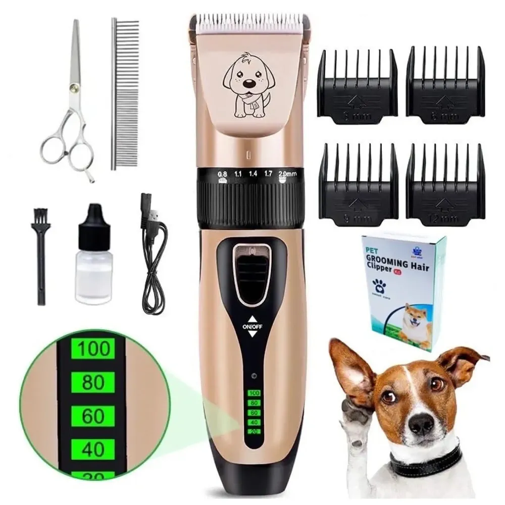 Professional Automatic Pet Hair Trimmer for Dogs and Cats (Trimmer)