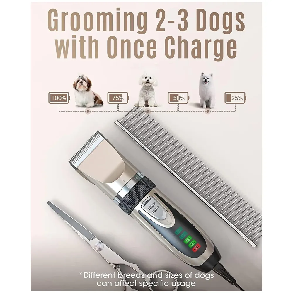 Professional Automatic Pet Hair Trimmer for Dogs and Cats (Trimmer)