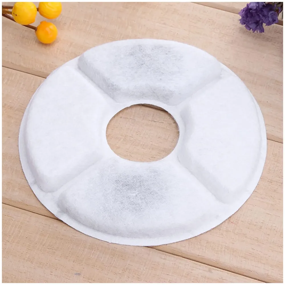 4 Pc Carbon Filters for Pet Fountain - Filters for Water Fountain Compatible for Cats and Dogs.