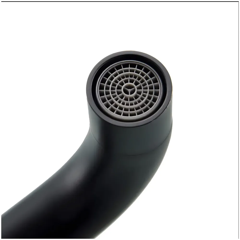 Black Faucet Pillar Cock Tap Single Knob, SS Material, for Wash Basin Bathroom 7 Inches Height Cold Water Only