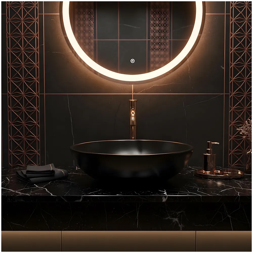 SS Extended Tall Body Pillar Cock 12'' Tap Rose Gold, Faucet, Waterfall, Single Lever, SS Material, Rosegold for Wash Basin, Bathroom 12 Inches Height